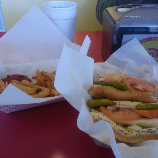 Scooters Hot Dogs Fast Food Restaurant