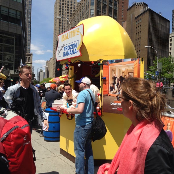 Photo taken at Bluth’s Frozen Banana Stand by Nick W. on 5/14/2013