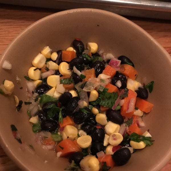 The black bean salad, the corn, the pineapple, and the cauliflower taco are all must-haves. THE freshest ingredients. 1-2 tacos is plenty if you're getting sides as well.