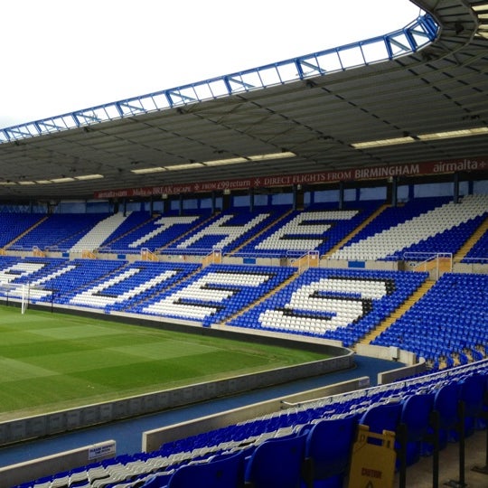 Photo taken at St. Andrew&#39;s Stadium by Kim H. on 11/1/2012