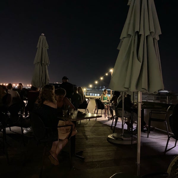 Photo taken at The Rooftop Bar at Vendue by Stuart P. on 10/7/2018