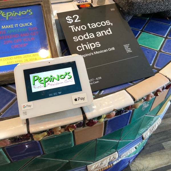 Photo taken at Pepino&#39;s Mexican Grill by Matthew F. on 4/28/2019