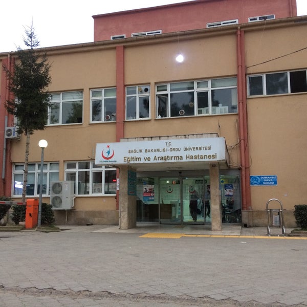 ordu universitesi egitim ve arastirma hastanesi university in ordu