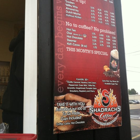 Shadrachs Coffee Roasting Company Coffee Shop in Jonesboro