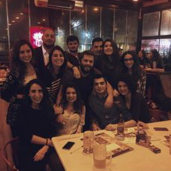 Photo taken at Levent Kafe by Buse U. on 2/4/2016