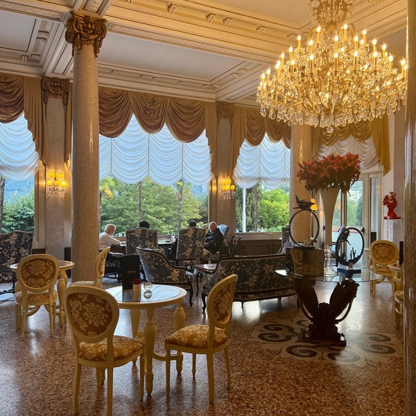 Photo taken at Hotel Splendide Royal Lugano by Asma on 9/21/2022