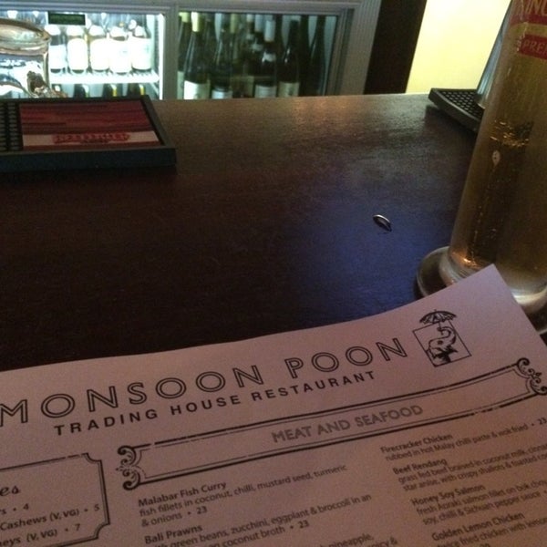 Photo taken at Monsoon Poon by Justin H. on 3/19/2014