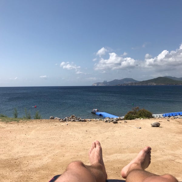Photo taken at Experimental Beach Ibiza by Bruno D. on 9/11/2018