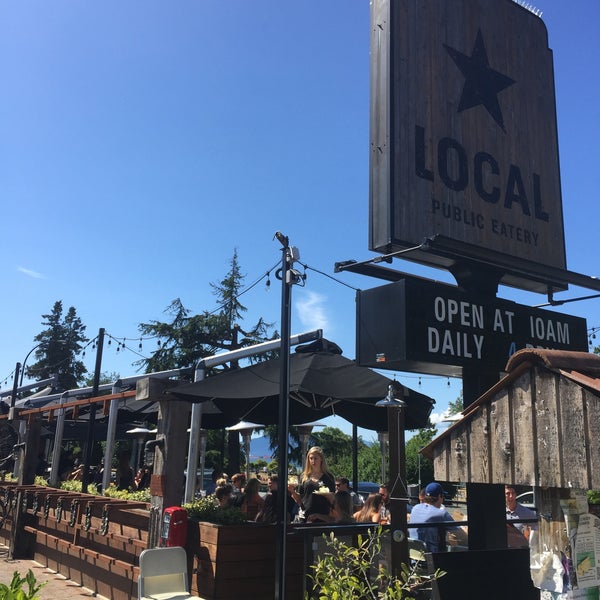 Local is a vibrant spot just across the street from Kitsilano beach that has a great energy and good food. This is a trendy place to stop during or after a day at the beach!!