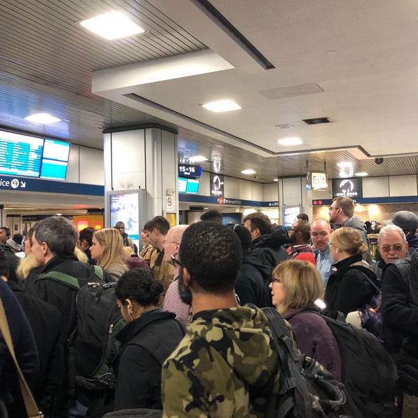 Photo taken at New York Penn Station by Cari on 11/21/2018