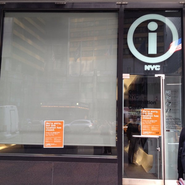 Photo taken at Official NYC Information Center by Cari on 9/8/2014
