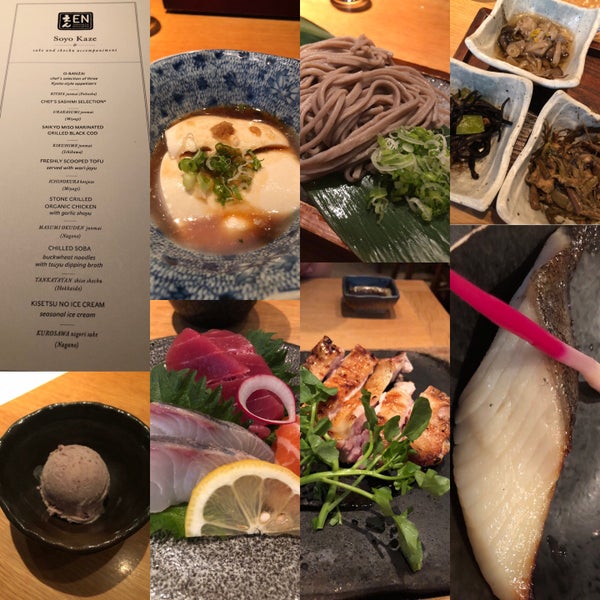 Photo taken at EN Japanese Brasserie by Cari on 6/25/2019