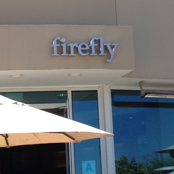 Photo taken at Firefly Restaurant &amp; Bar by Cammy S. on 7/23/2014