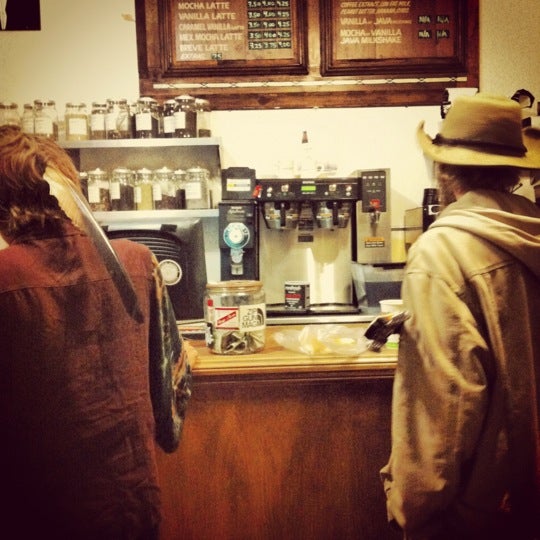 Photo taken at Groundwork Coffee by Erin F. on 12/1/2012