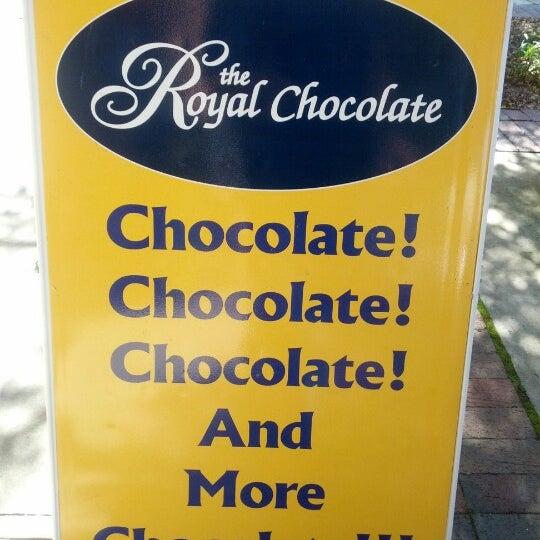 Photo taken at The Royal Chocolate by Curt R. on 10/21/2012