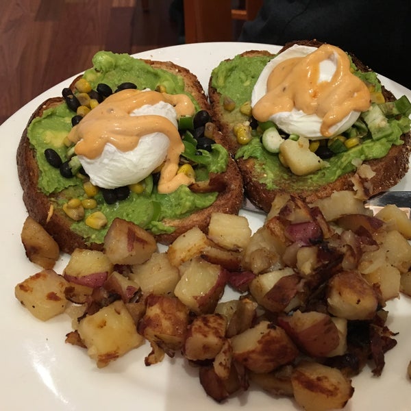 Benedict and avocado toast was a hit this morning.