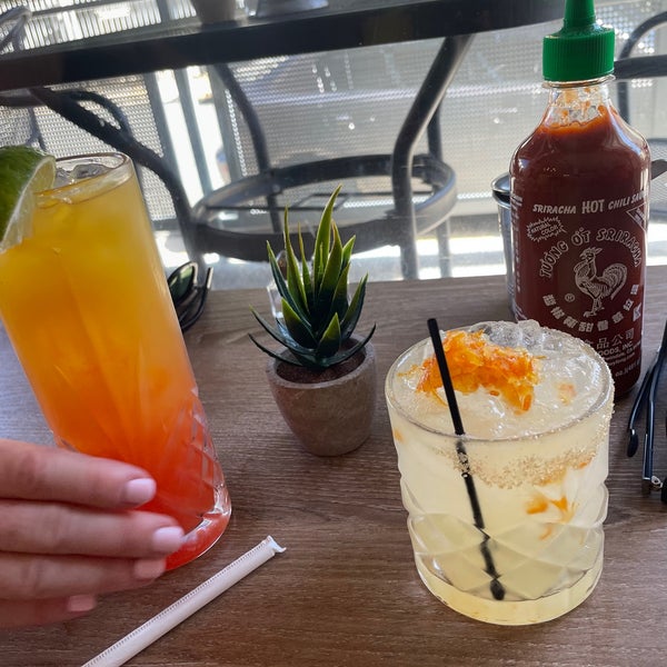The tequila sunrise & their take on it called a rise and shine! Find out what they’re out of if it’s later in the morning. Ask for the spoon for the banos. Closes at 3pm.