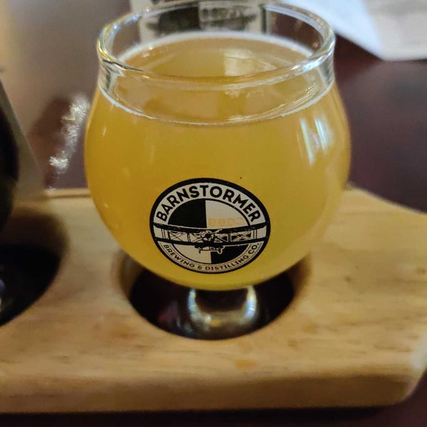 Photo taken at Barnstormer Brewing and Pizzeria by Jack P. on 10/17/2021