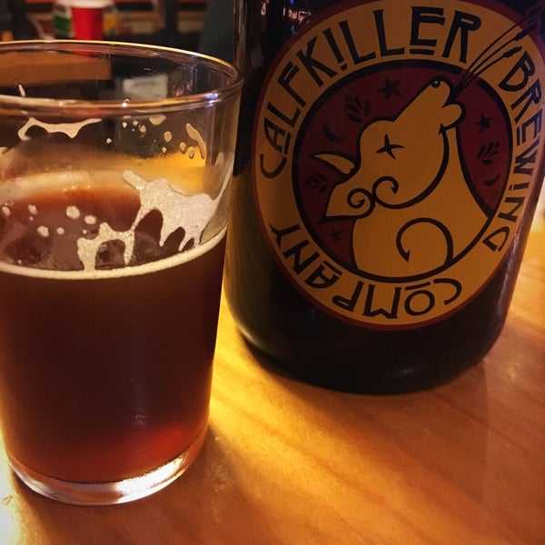 Photo taken at Calfkiller Brewing Company by Kim J. on 2/24/2018