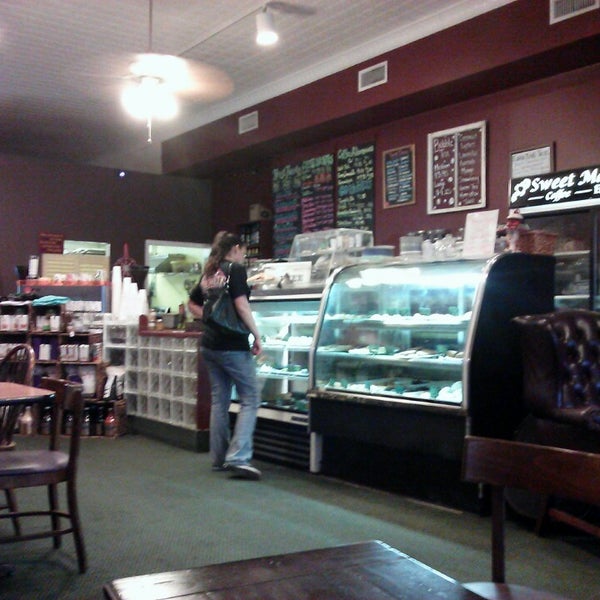 Photo taken at Sweet Marlays&#39; Coffee by Mel Z. on 3/4/2014