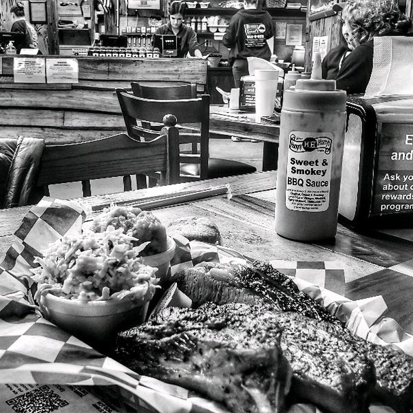 Photo taken at Hungry Harry&#39;s Famous BBQ by Gregory W. on 1/19/2022