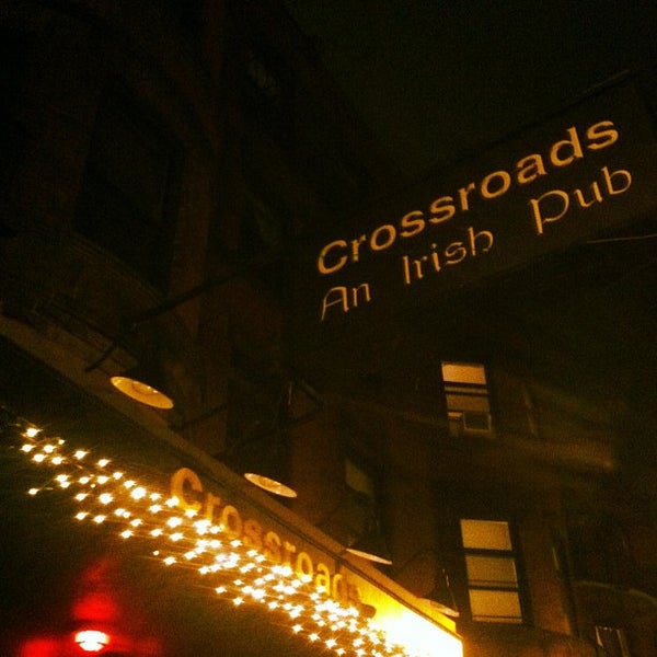 Photo taken at Crossroads Irish Pub by Caro R. on 4/10/2013