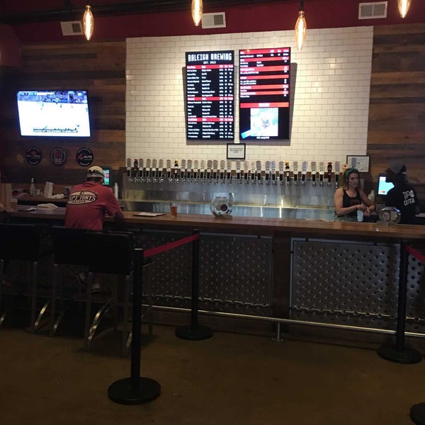 Photo taken at Raleigh Brewing Company by James P. on 5/19/2019