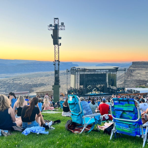 Photo taken at The Gorge Amphitheatre by Brittany🍭 on 8/14/2022