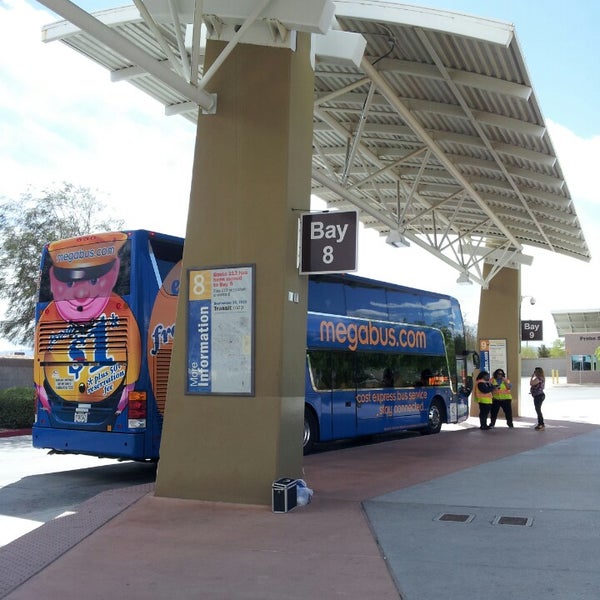 Megabus Las Vegas bus stop 1 tip