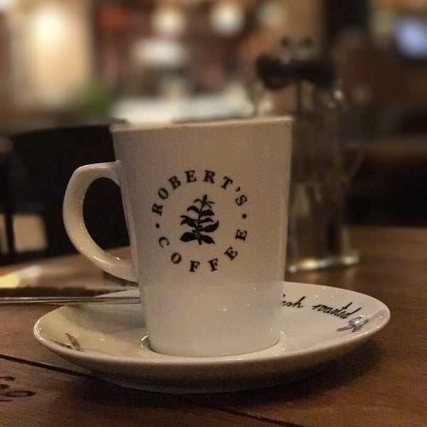 Photo taken at Robert&#39;s Coffee by Ugur Y. on 3/22/2017