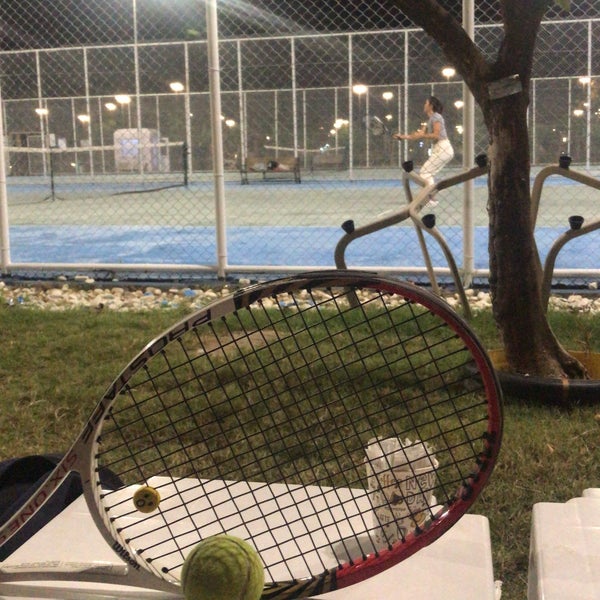 Photo taken at Antalya Tenis İhtisas ve Spor Kulübü (ATİK) by Mutlu P. on 10/26/2020