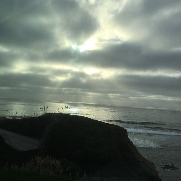 Photo taken at Moss Beach Distillery by Amy E. on 10/14/2018