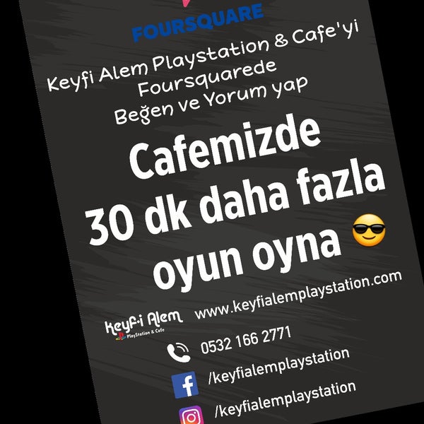 Foto scattata a Keyfi Alem Playstation Cafe da Hilal Y. il 8/23/2019