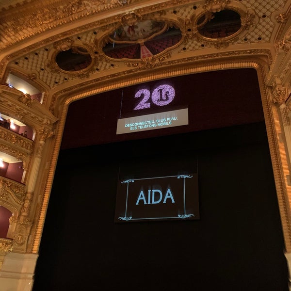 1/22/2020에 Ulku B.님이 Liceu Opera Barcelona에서 찍은 사진