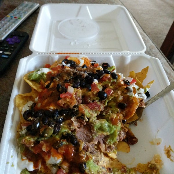 Nachos are fantastic! Hubby says the Paul Bunyan Chicken Tacos are awesome as well. Sure beats Taco Bell!!