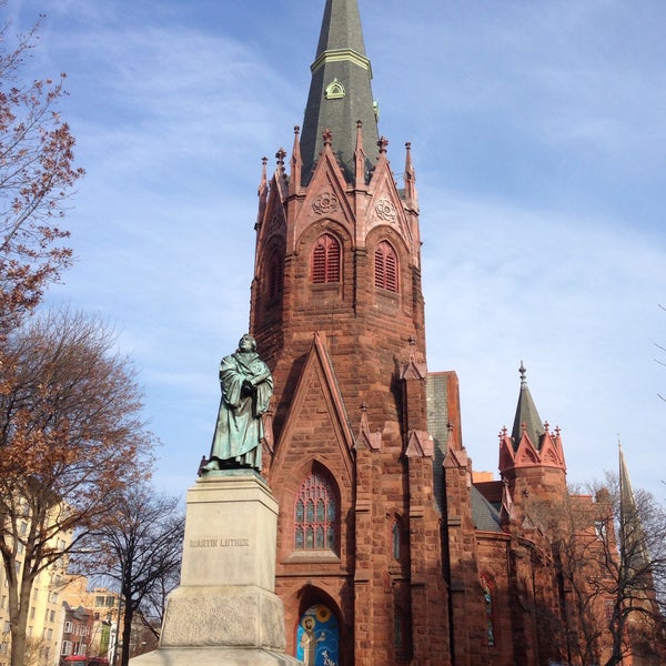 Photo prise au Luther Place Memorial Church par Ed K. le12/13/2014