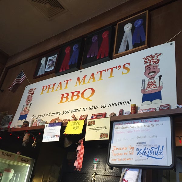 Photo taken at Phat Matt&#39;s BBQ by Bill S. on 7/3/2015