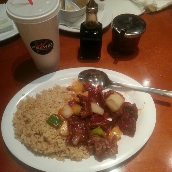 Photo taken at Pei Wei by Lubna A. on 6/11/2014