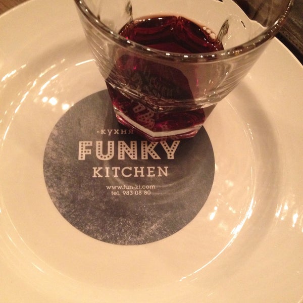 Photo taken at Funky Kitchen by Mitya U. on 1/31/2015