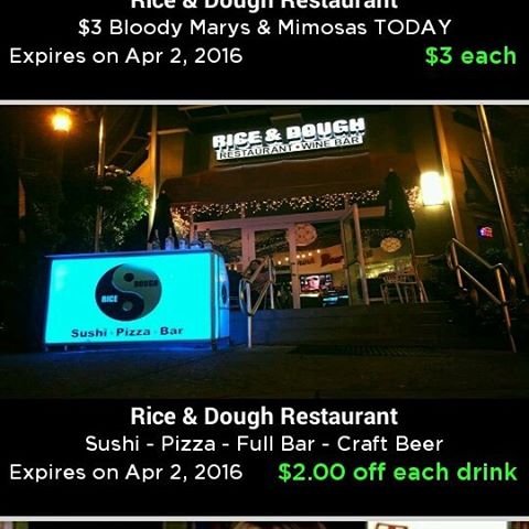 Снимок сделан в Rice and Dough Restaurant and Wine Bar пользователем TheGOapp .. 1/23/2016