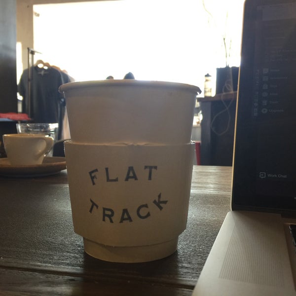 Photo taken at Flat Track Coffee by Josh K. on 3/14/2017