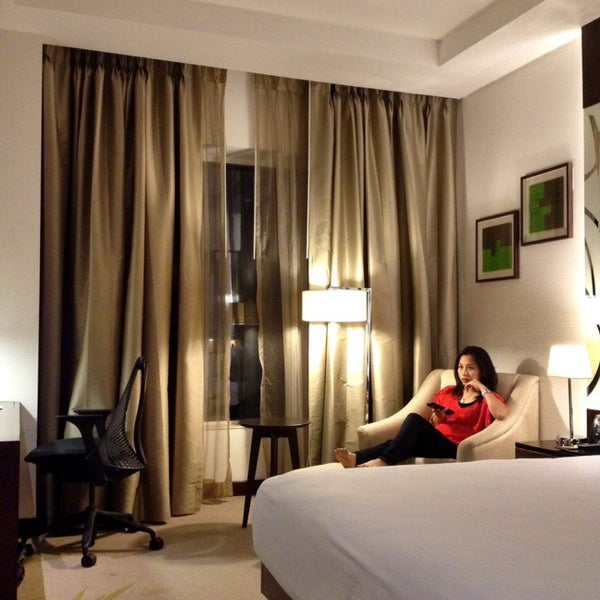 4/15/2014 tarihinde Sirikarn I.ziyaretçi tarafından Hilton Garden Inn New Delhi/Saket'de çekilen fotoğraf