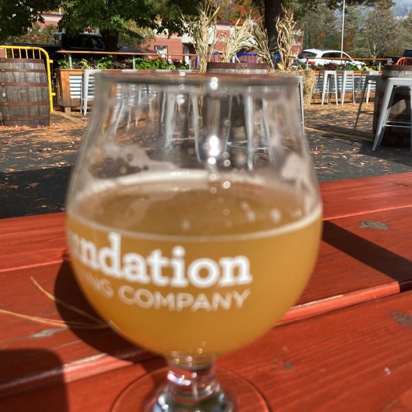 Photo taken at Foundation Brewing Company by Chris V. on 10/14/2021