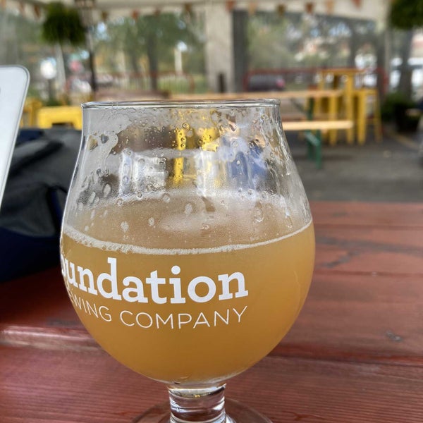 Photo taken at Foundation Brewing Company by Chris V. on 10/22/2021