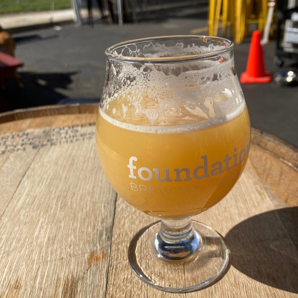 Photo taken at Foundation Brewing Company by Chris V. on 4/14/2021