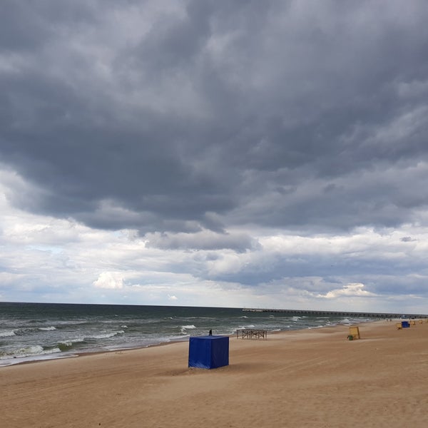 Photo taken at Palanga Beach by Inese V. on 9/10/2019