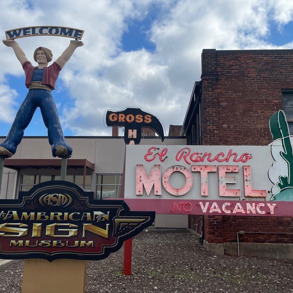 Photo taken at American Sign Museum by Les R. on 2/18/2022