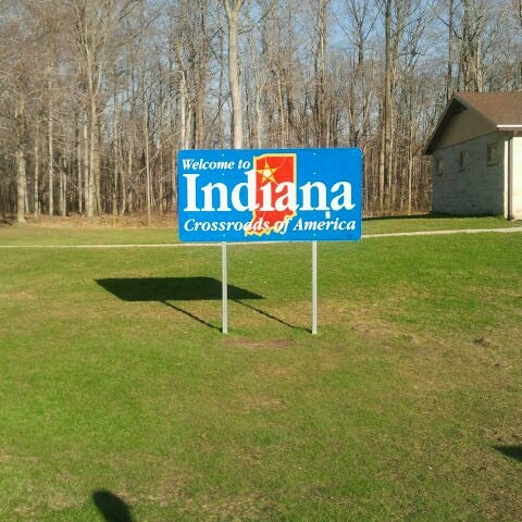 Photo taken at Indiana Welcome Center by Mark C. on 4/14/2013