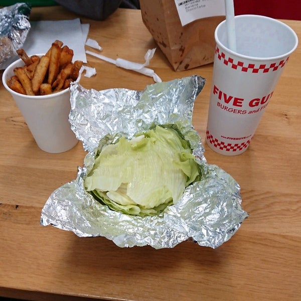 Photo taken at Five Guys by O S. on 8/18/2020