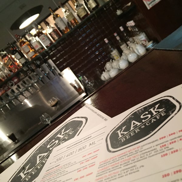 3/4/2016に⚓Tkarp Y.がKask Beer Cafeで撮った写真